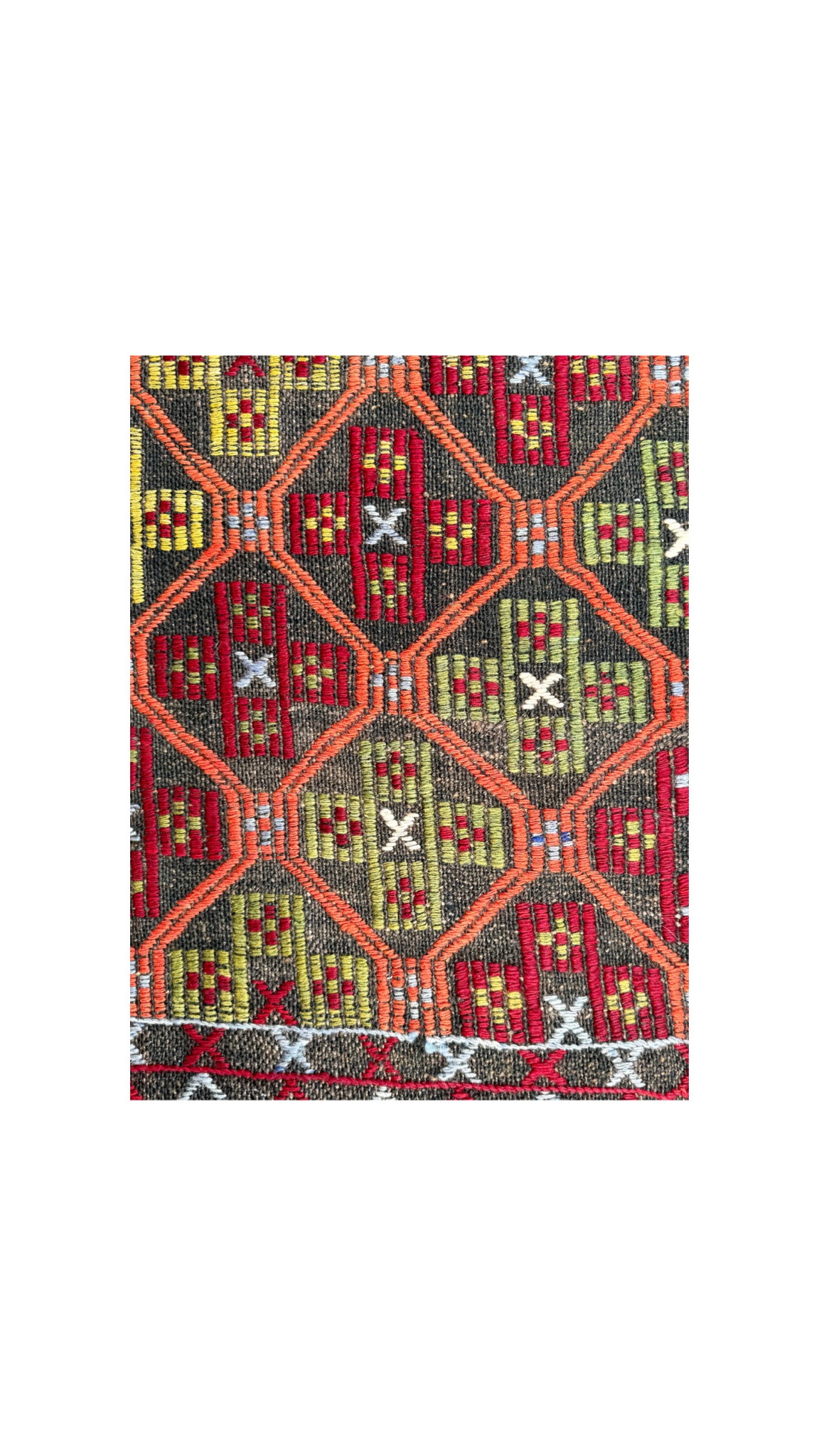 2.9x10.8 Vintage Turkish Rug