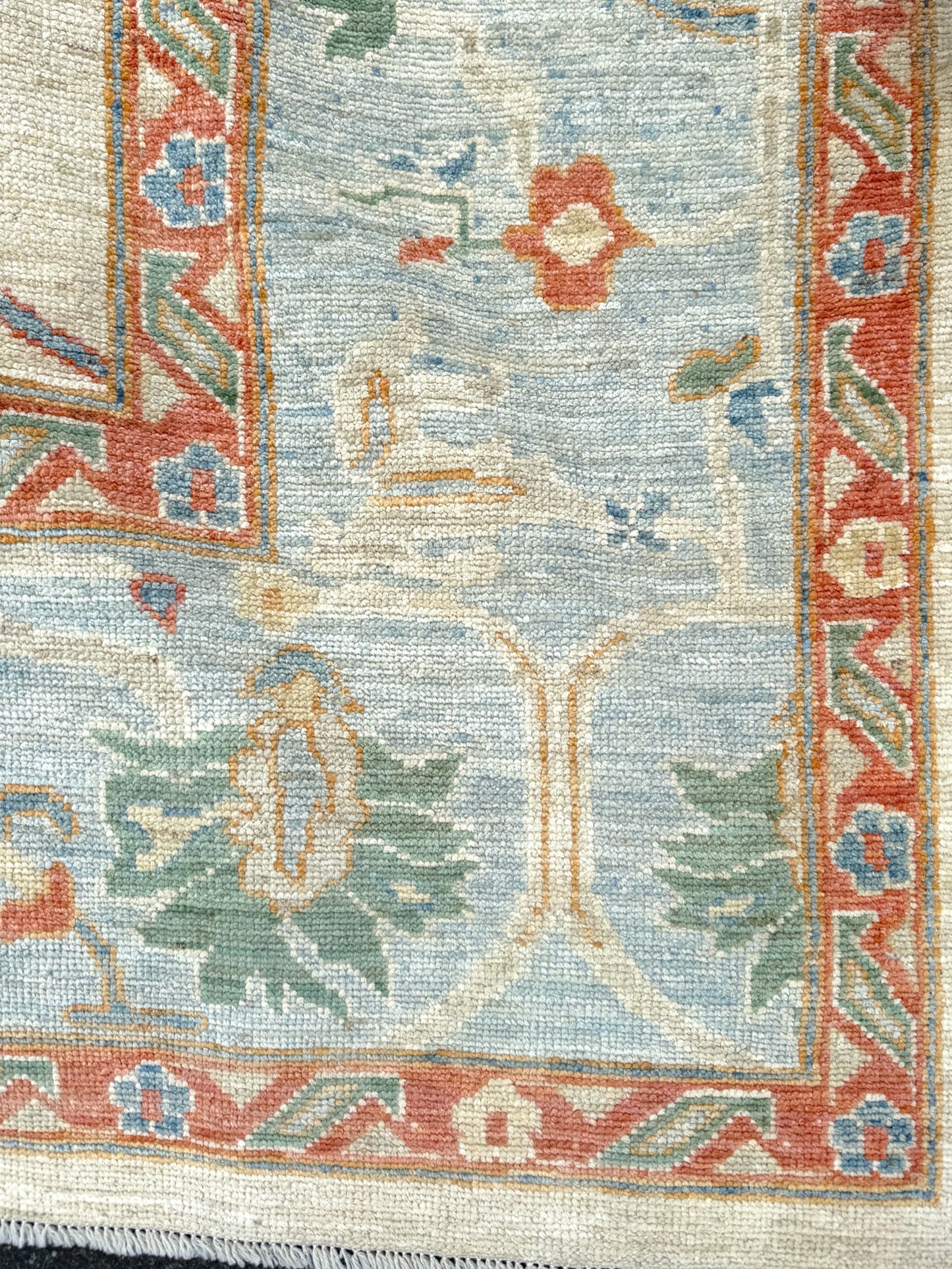10.2'x13.9' New Oushak Rug