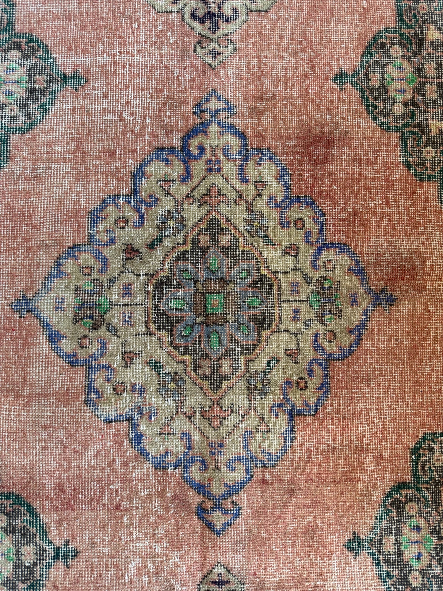 2.7'x12.8' Vintage Turkish Rug