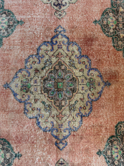 2.7'x12.8' Vintage Turkish Rug