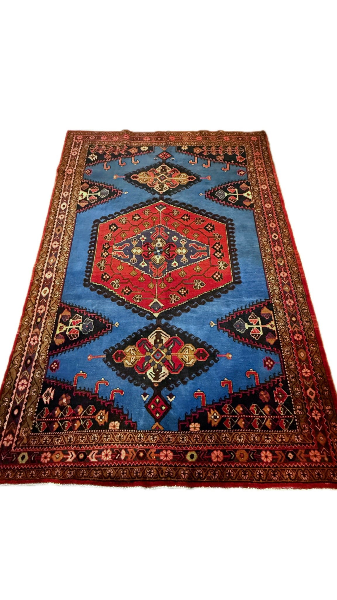 7.2' x10.4' Vintage Persian Rug