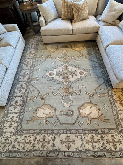 8.7'x10.9' Vintage Turkish Rug