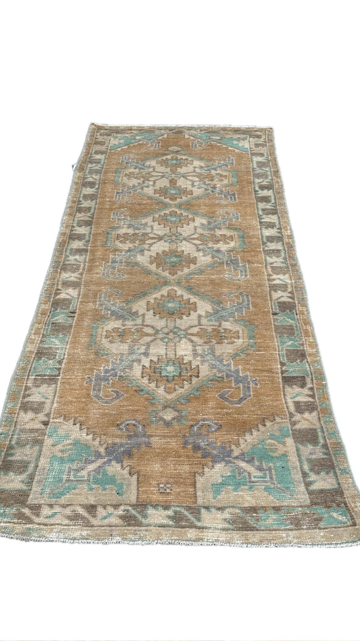 2.9'x9' Vintage Turkish Runner