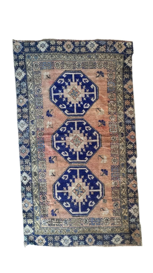 3.5'x6.3' Turkish Area Rug
