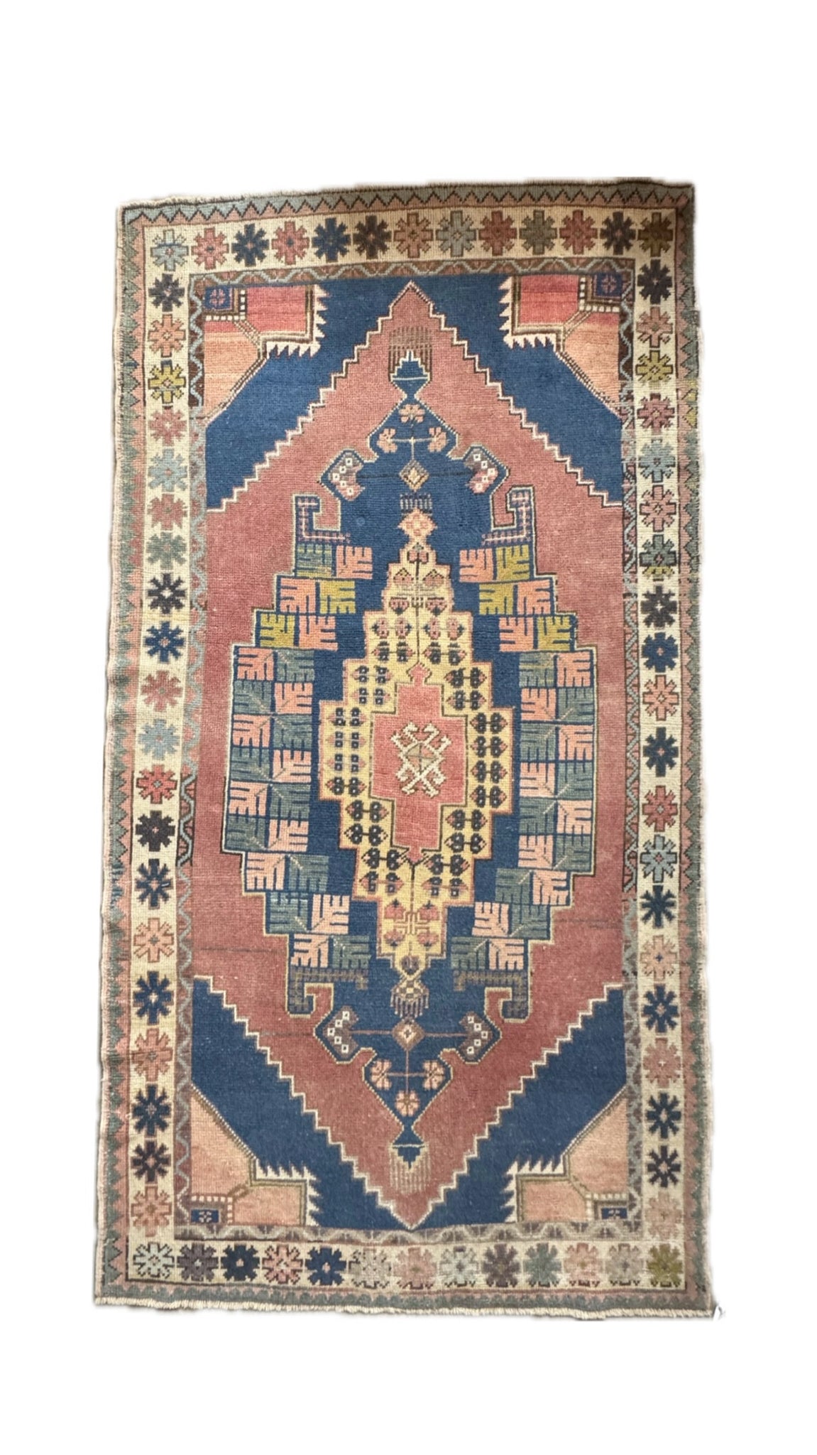 4.6'x8.6' Vintage Turkish Rug