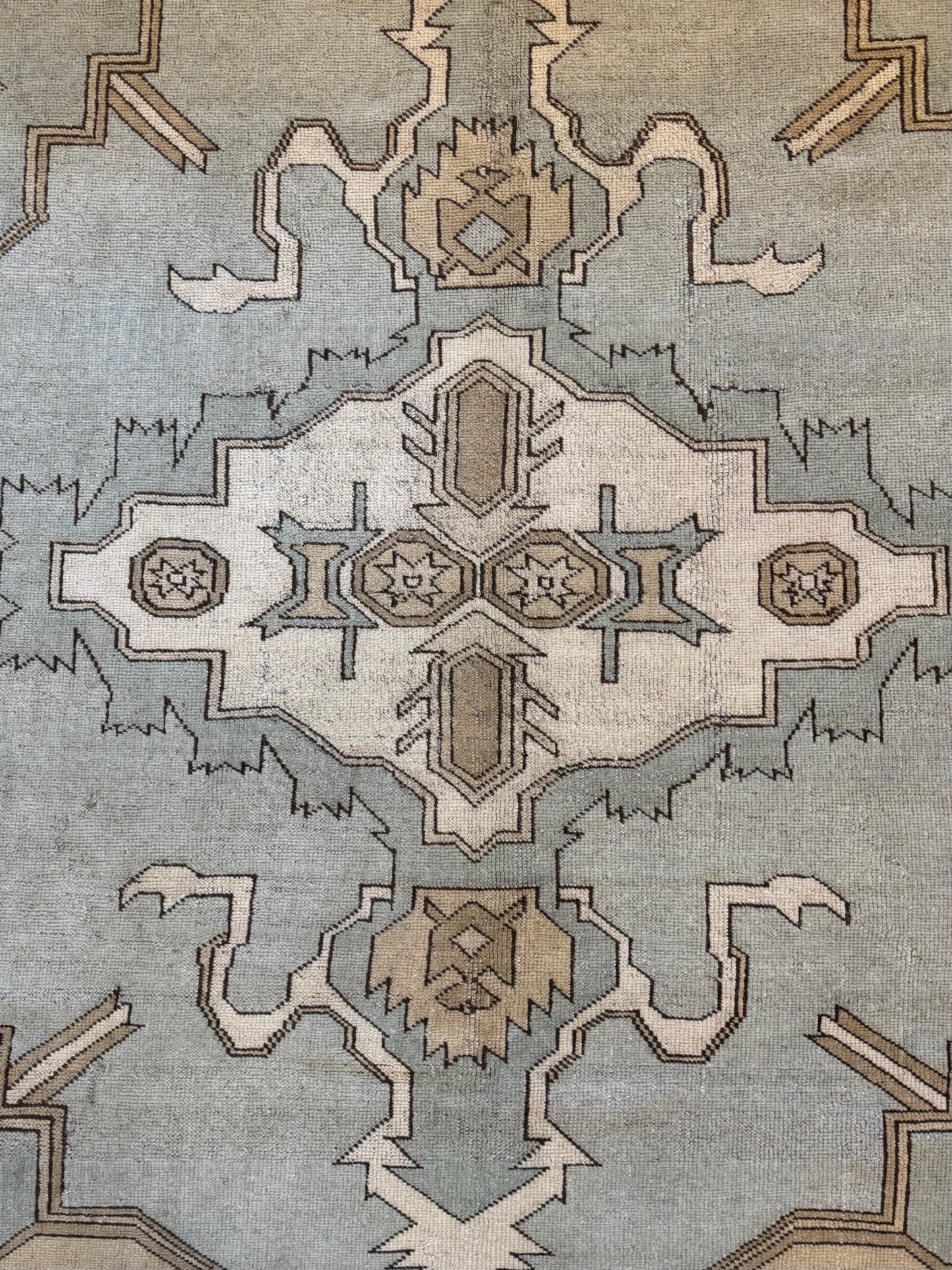 8.7'x10.9' Vintage Turkish Rug