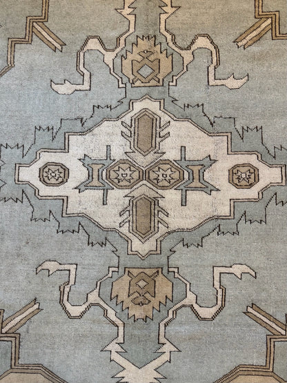 8.7'x10.9' Vintage Turkish Rug