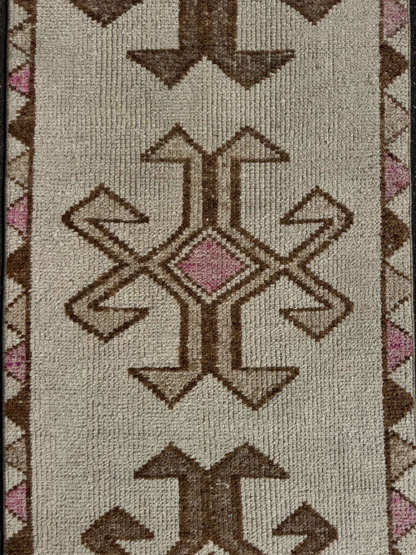 2.9'x12.8' Vintage Turkish Rug