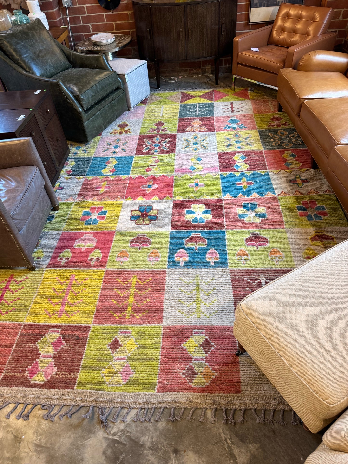 8.1'x12.6' Moroccan Rug