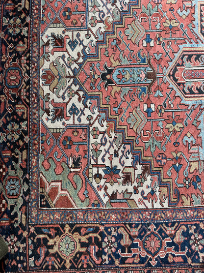 7.5'x10.4' Vintage Persian Rug