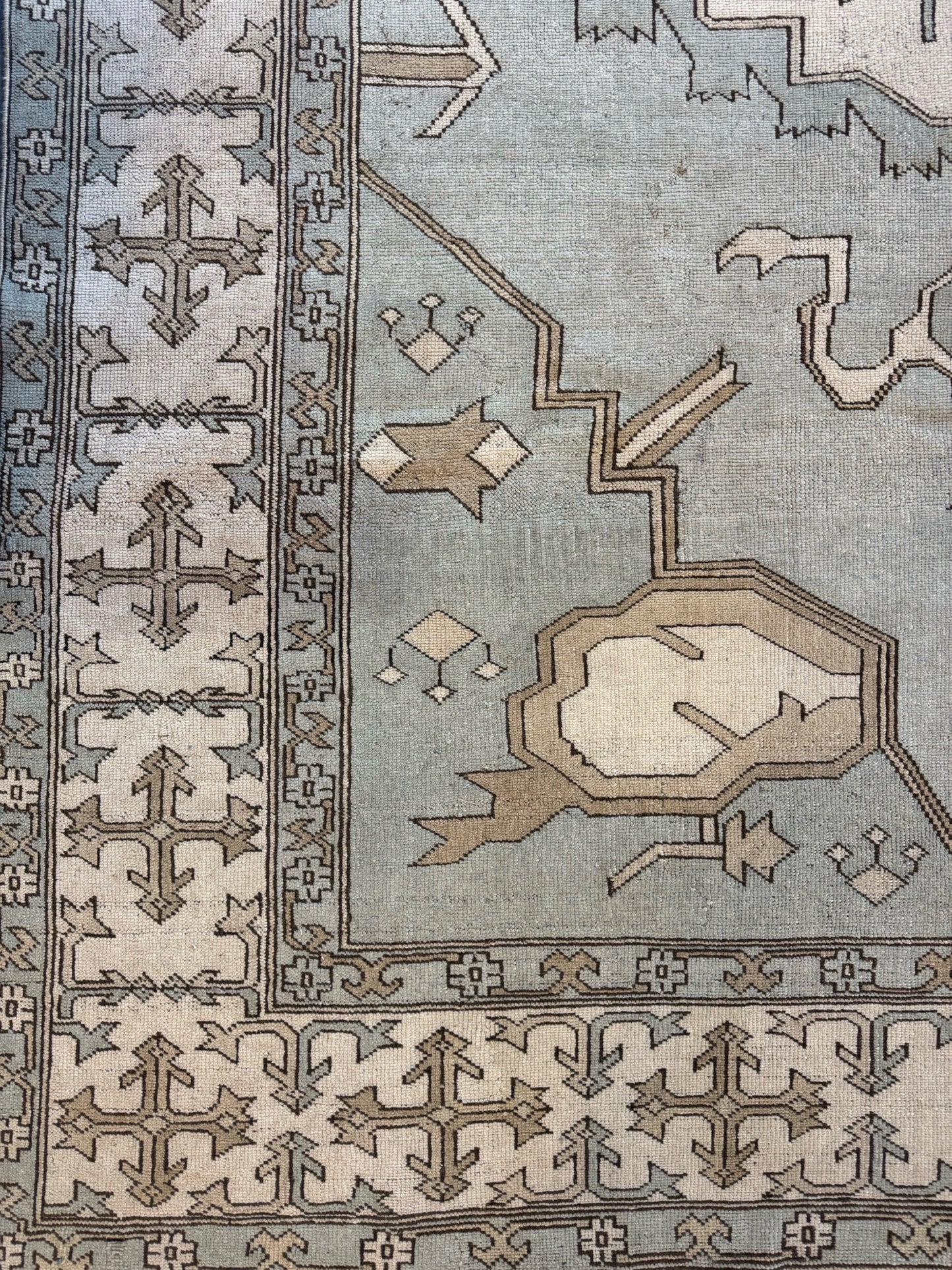 8.7'x10.9' Vintage Turkish Rug
