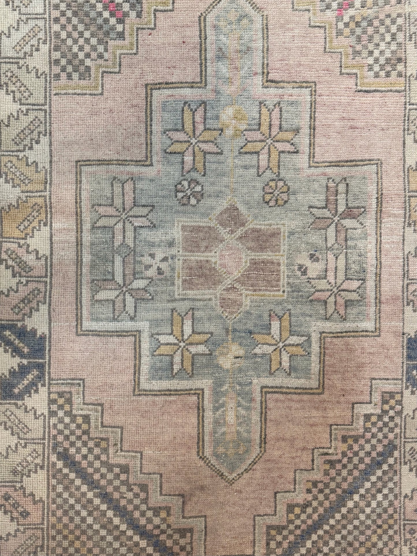 3.7'x6.2' Vintage Turkish Rug