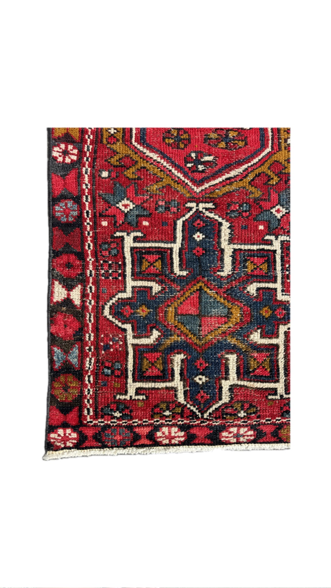 2.6'x9.11' Vintage Persian Rug