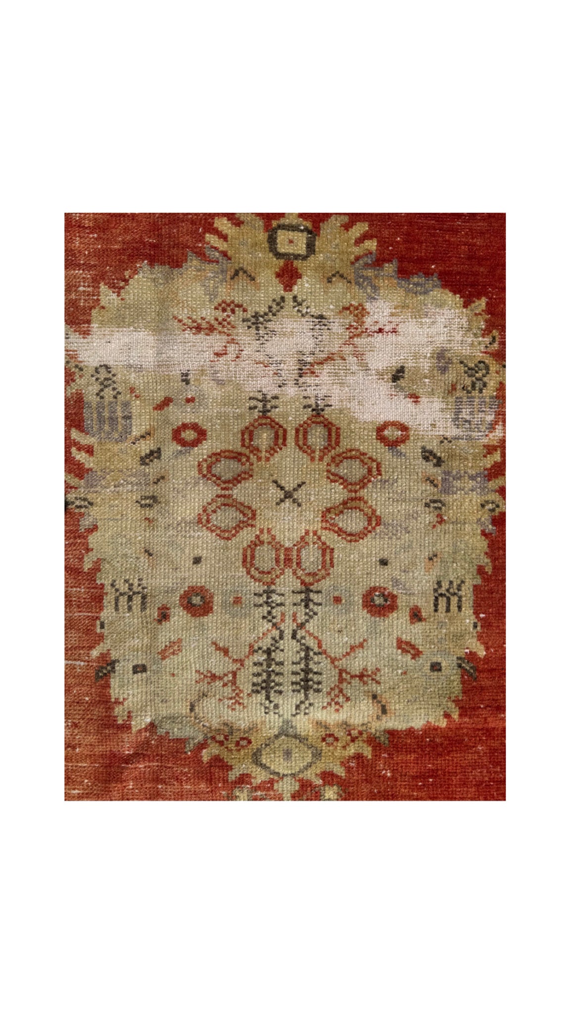 2.4'x5.5' Vintage Turkish Rug
