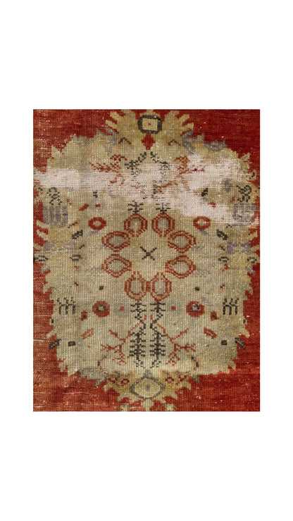 2.4'x5.5' Vintage Turkish Rug