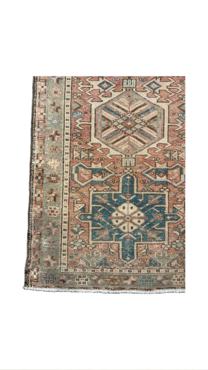 2.9'x10.3' Vintage Persian Rug