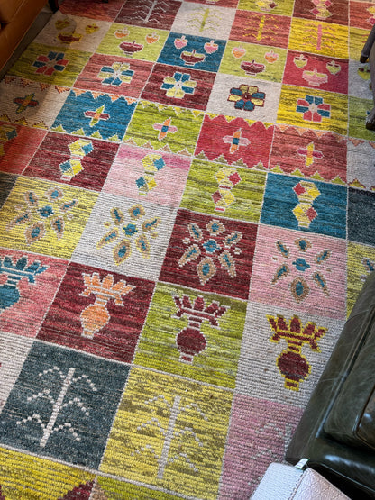 8.1'x12.6' Moroccan Rug