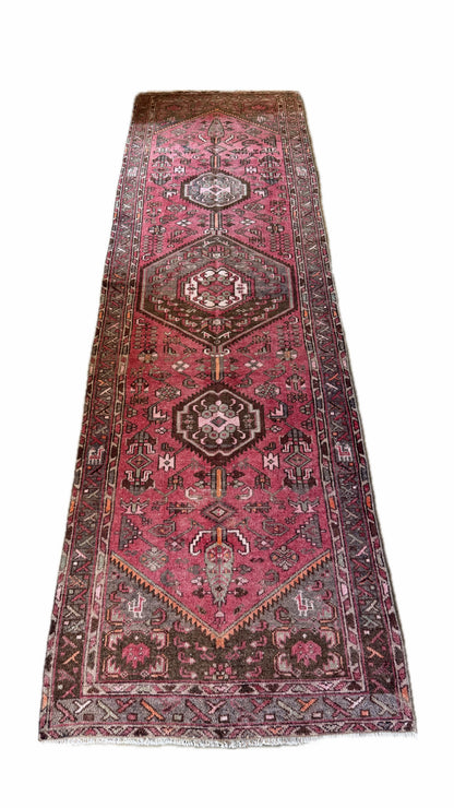 3'x10.2' Vintage Turkish Rug