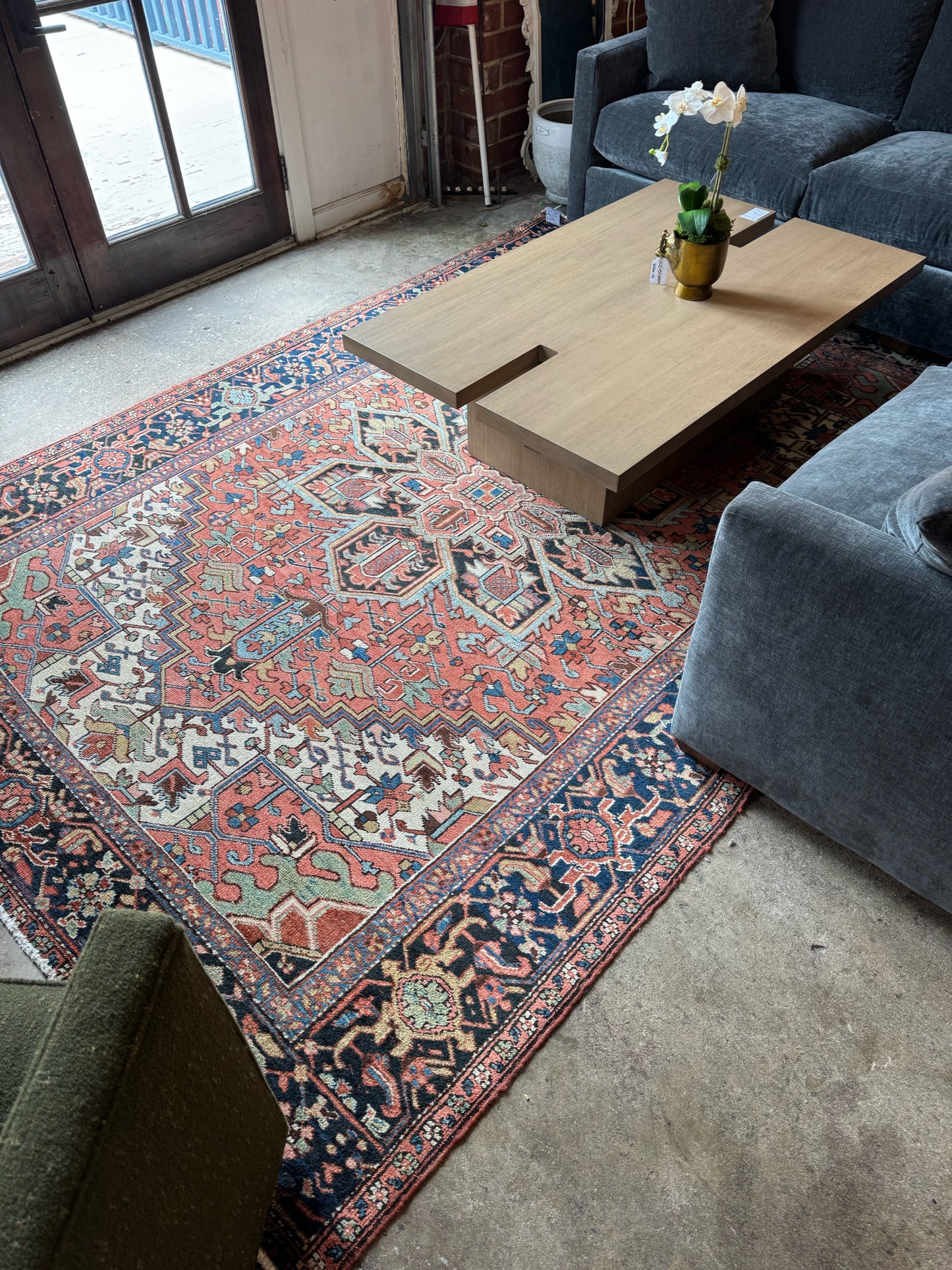 7.5'x10.4' Vintage Persian Rug