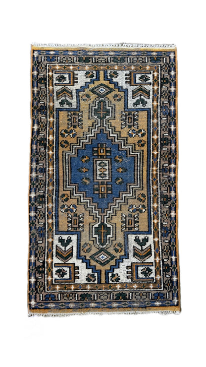 3'x5.4' Vintage Turkish Rug