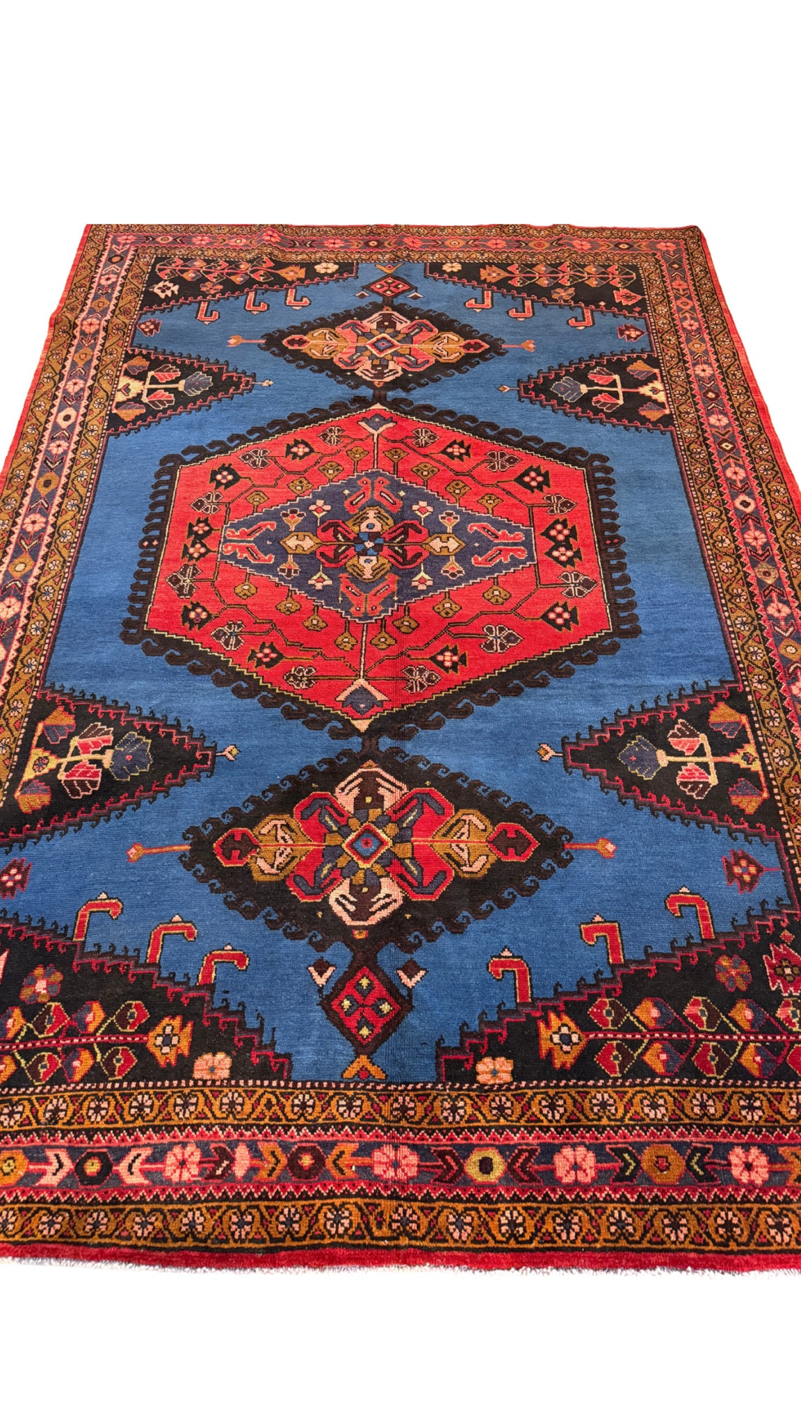 7.2' x10.4' Vintage Persian Rug