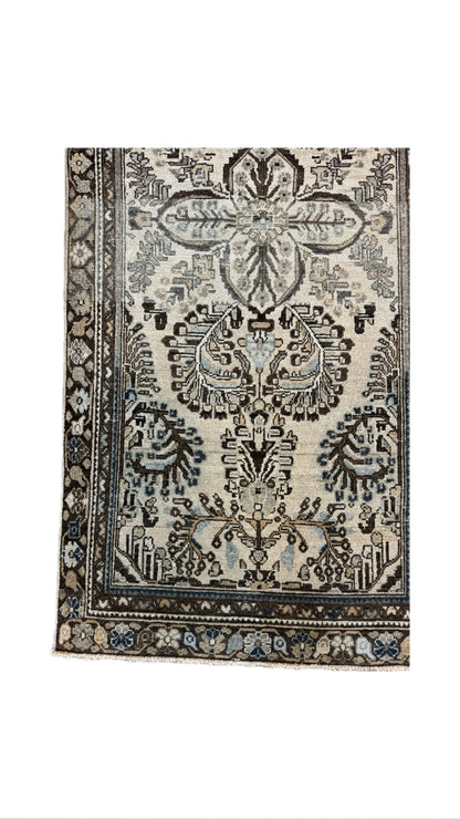 3'x11.9' Vintage Persian Rug