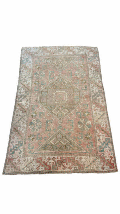 4'x6' Vintage Turkish Rug