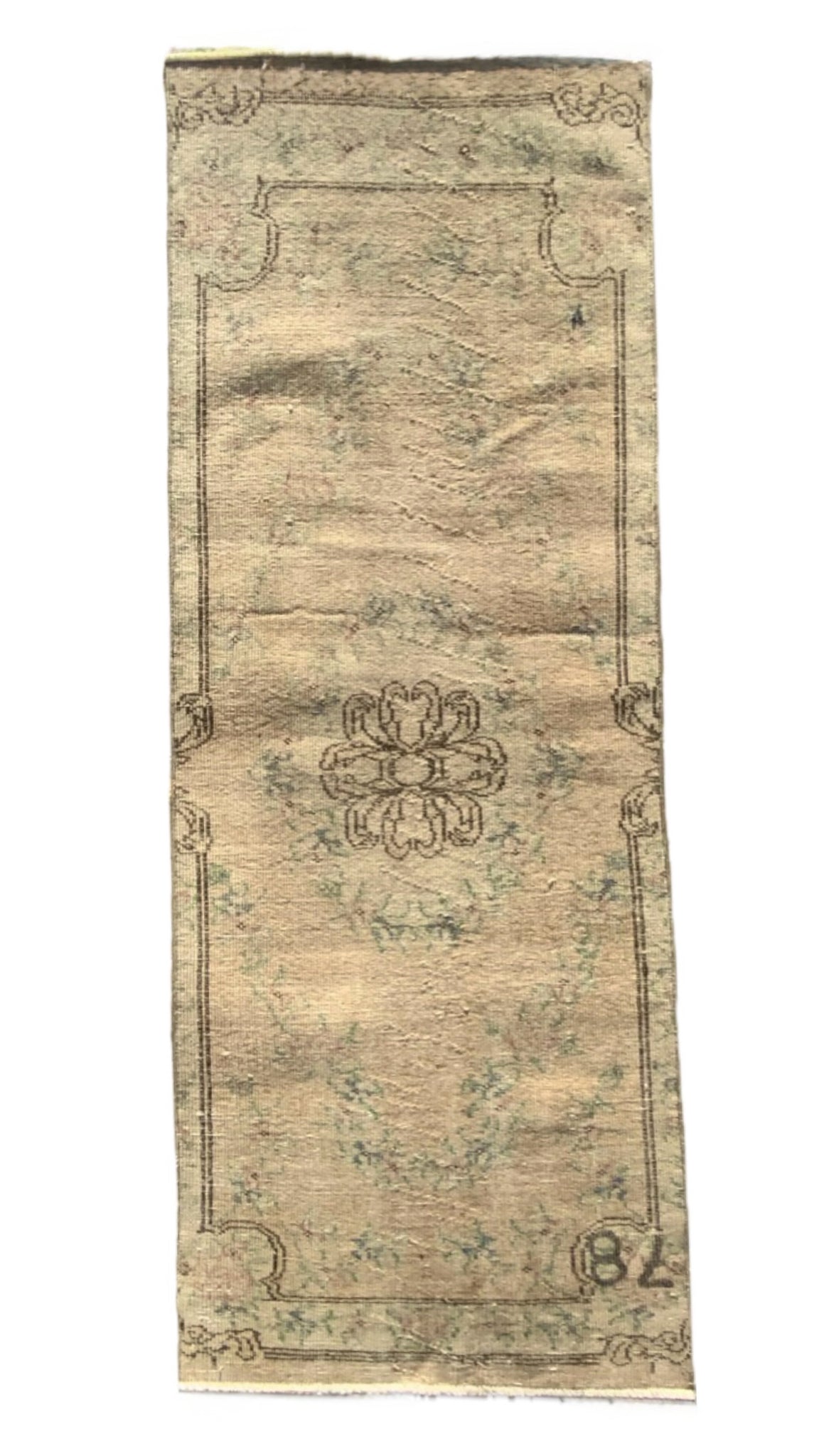 2.3'x6' Vintage Turkish Rug