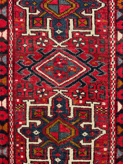 2.6'x9.11' Vintage Persian Rug