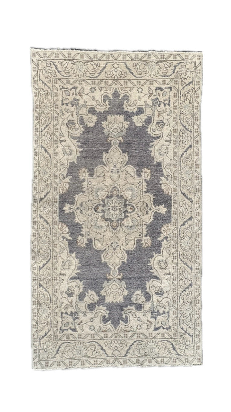 3.8'x6' Vintage Turkish Rug