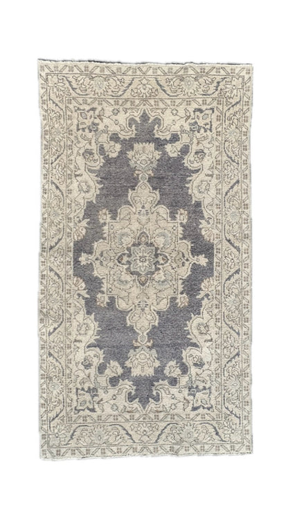 3.8'x6' Vintage Turkish Rug