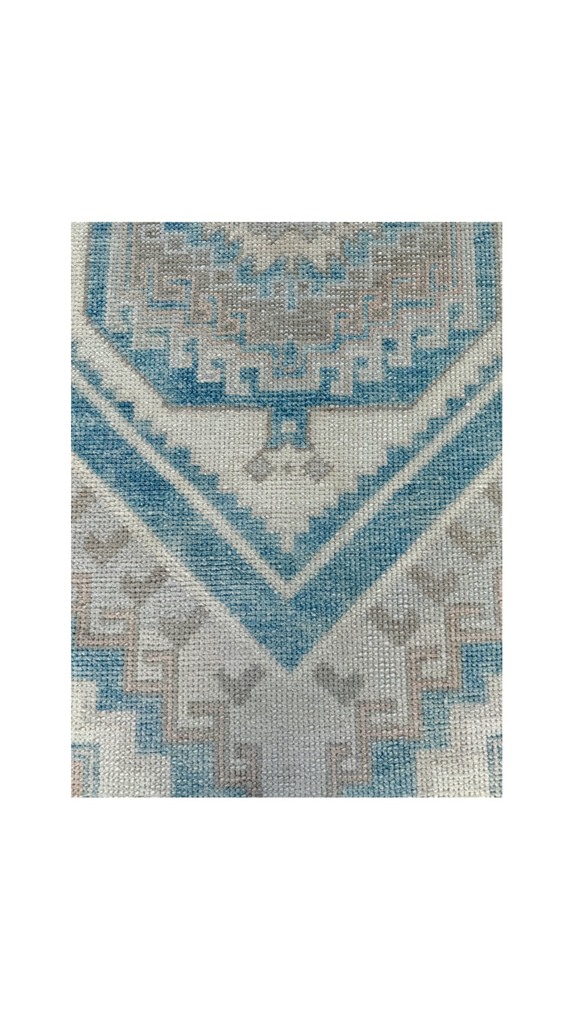 2.10'x16.6 Vintage Turkish Rug