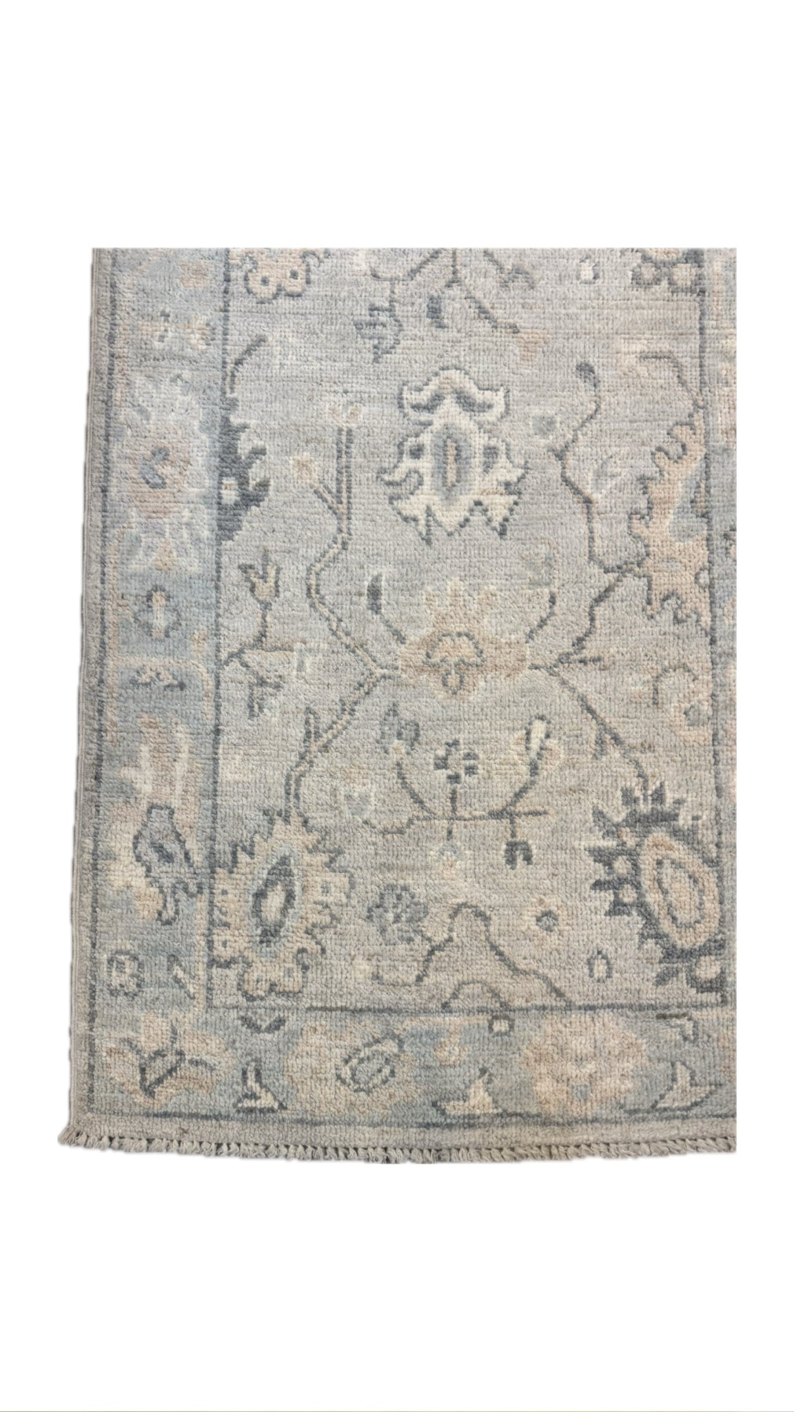 3'x10.1' New Oushak Rug