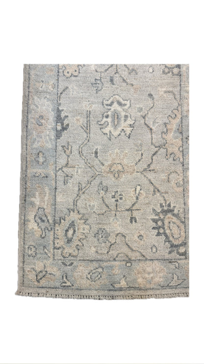 3'x10.1' New Oushak Rug