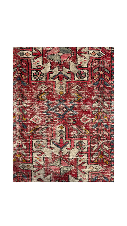 2.3'x9.8' Vintage Persian Rug