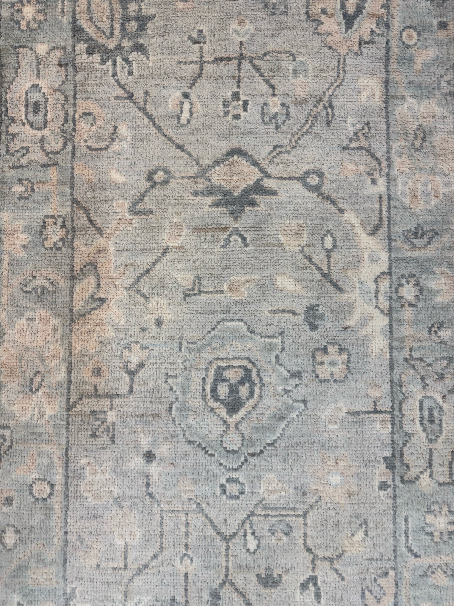 3'x10.1' New Oushak Rug
