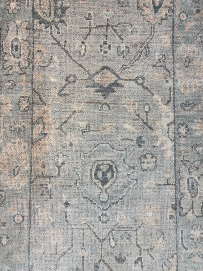3'x10.1' New Oushak Rug