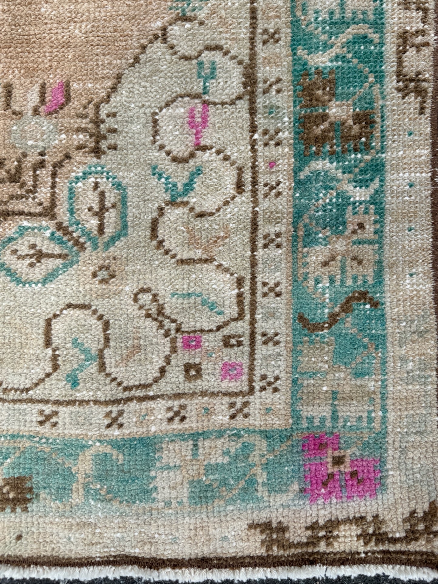 3.3'x7' Vintage Turkish Rug