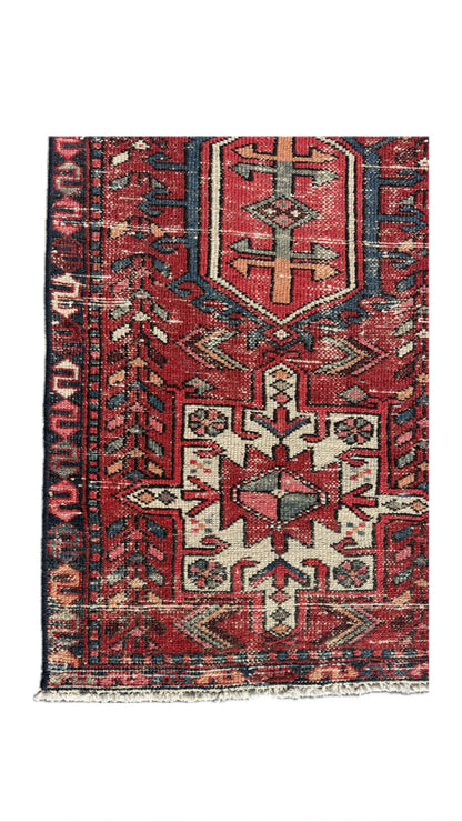 2.3'x9.8' Vintage Persian Rug